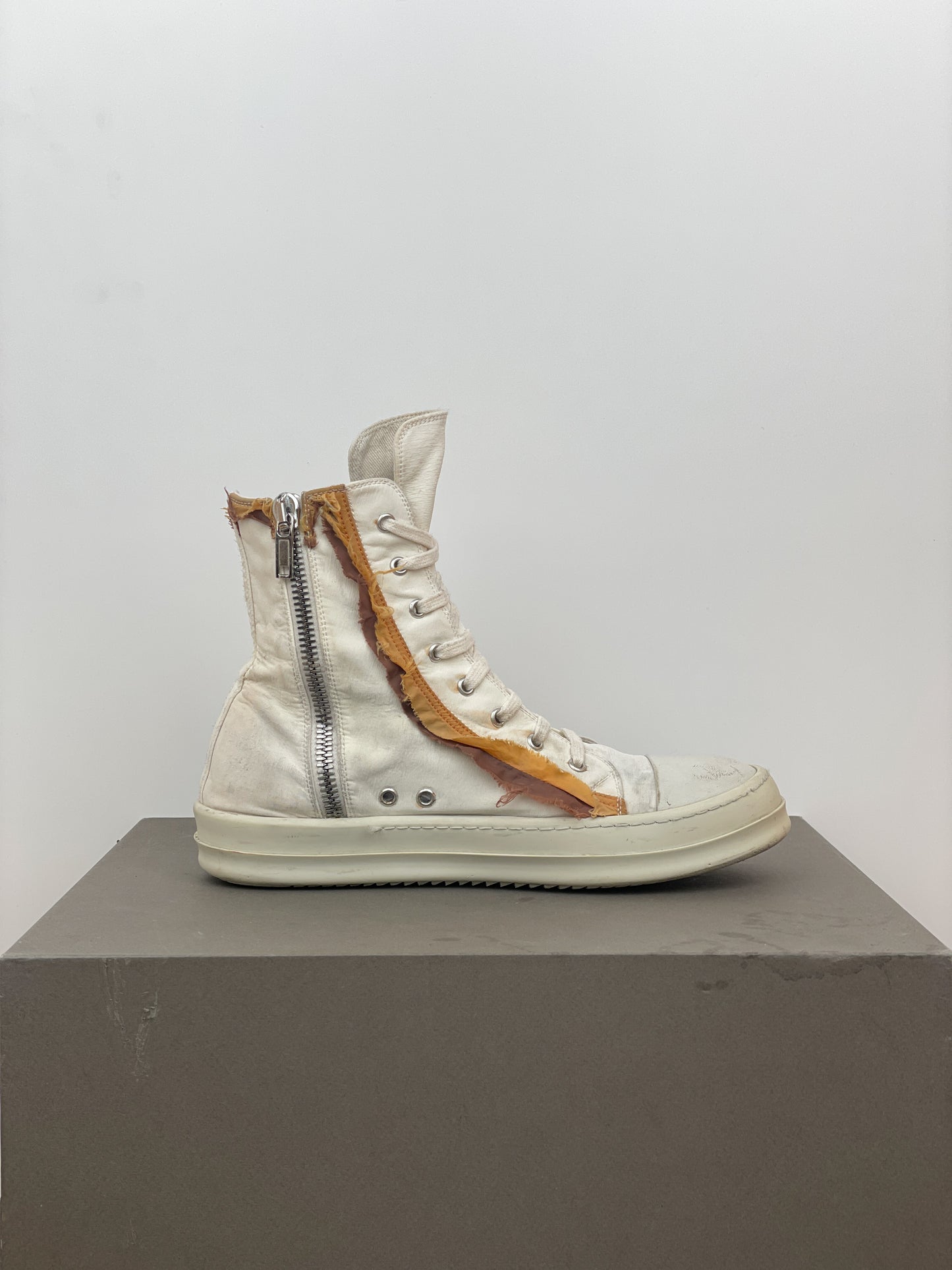 Rick Owens DRKSHDW SS20 'Tecuatl' Sample Distressed Cloth Ramones