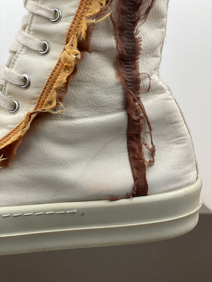 Rick Owens DRKSHDW SS20 'Tecuatl' Sample Distressed Cloth Ramones