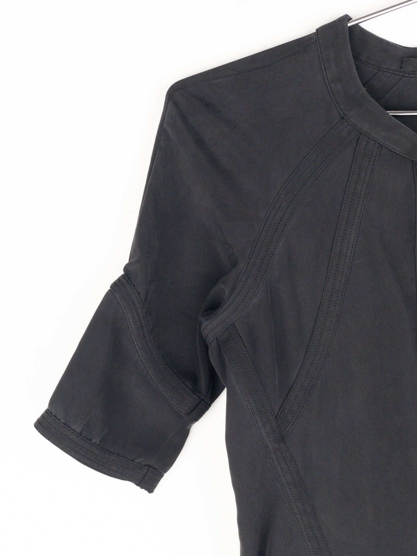 Gucci by Tom Ford 2000s Zipper Panel Mini-Dress
