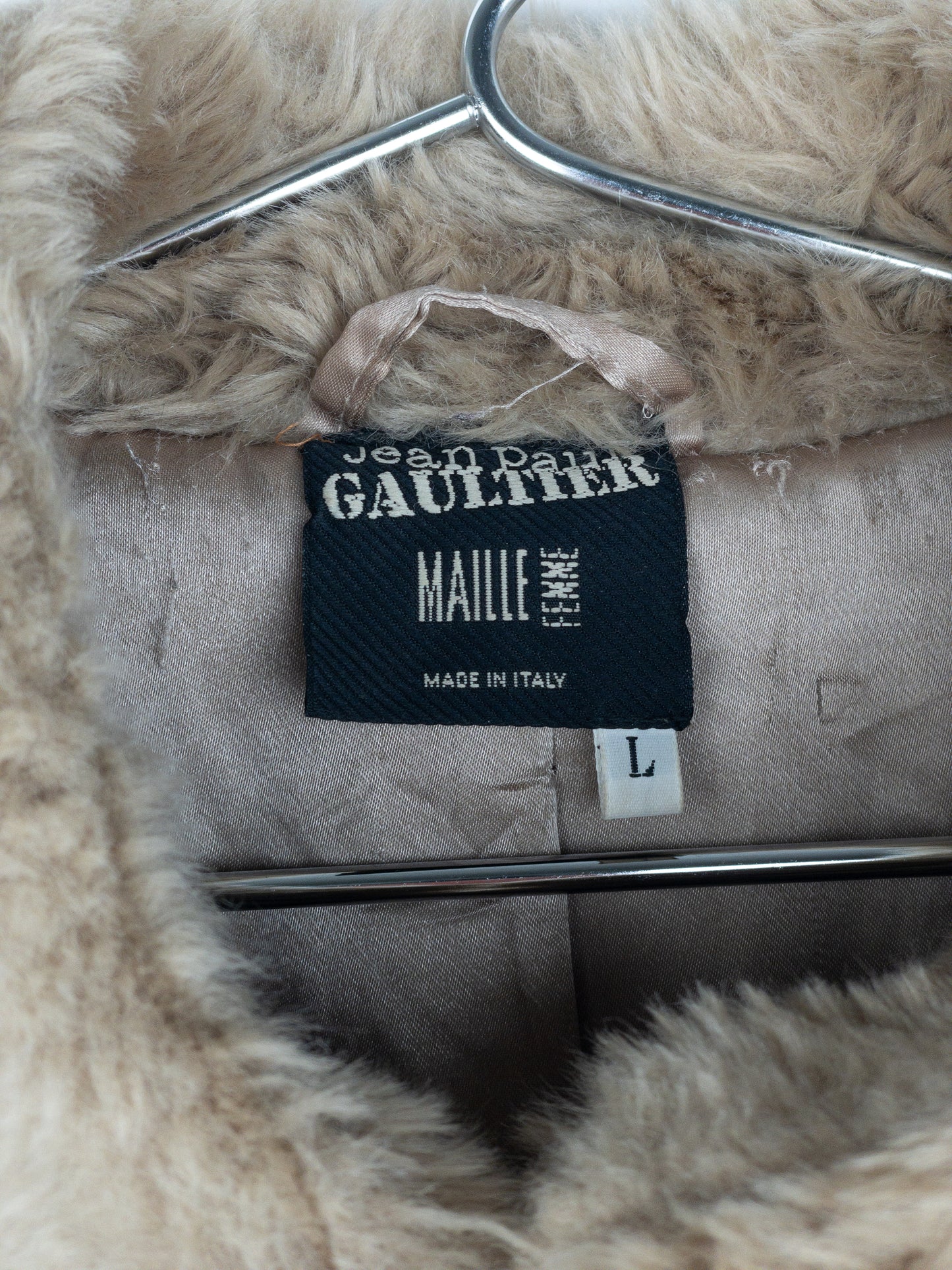 Jean Paul Gaultier 1990s Faux Fur Coat