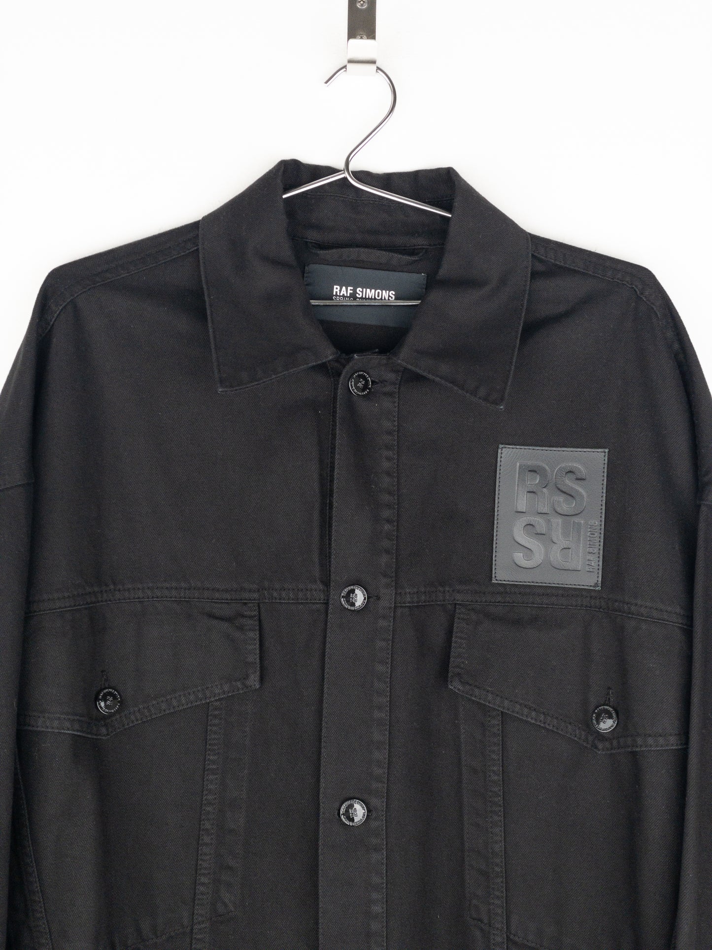 Raf Simons SS23 Big Fit Tassel Studded Denim Jacket