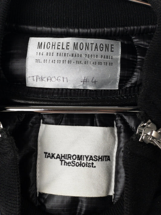 Takahiromiyashita The Soloist. AW21 Space Flight Bomber Jacket – photo 8