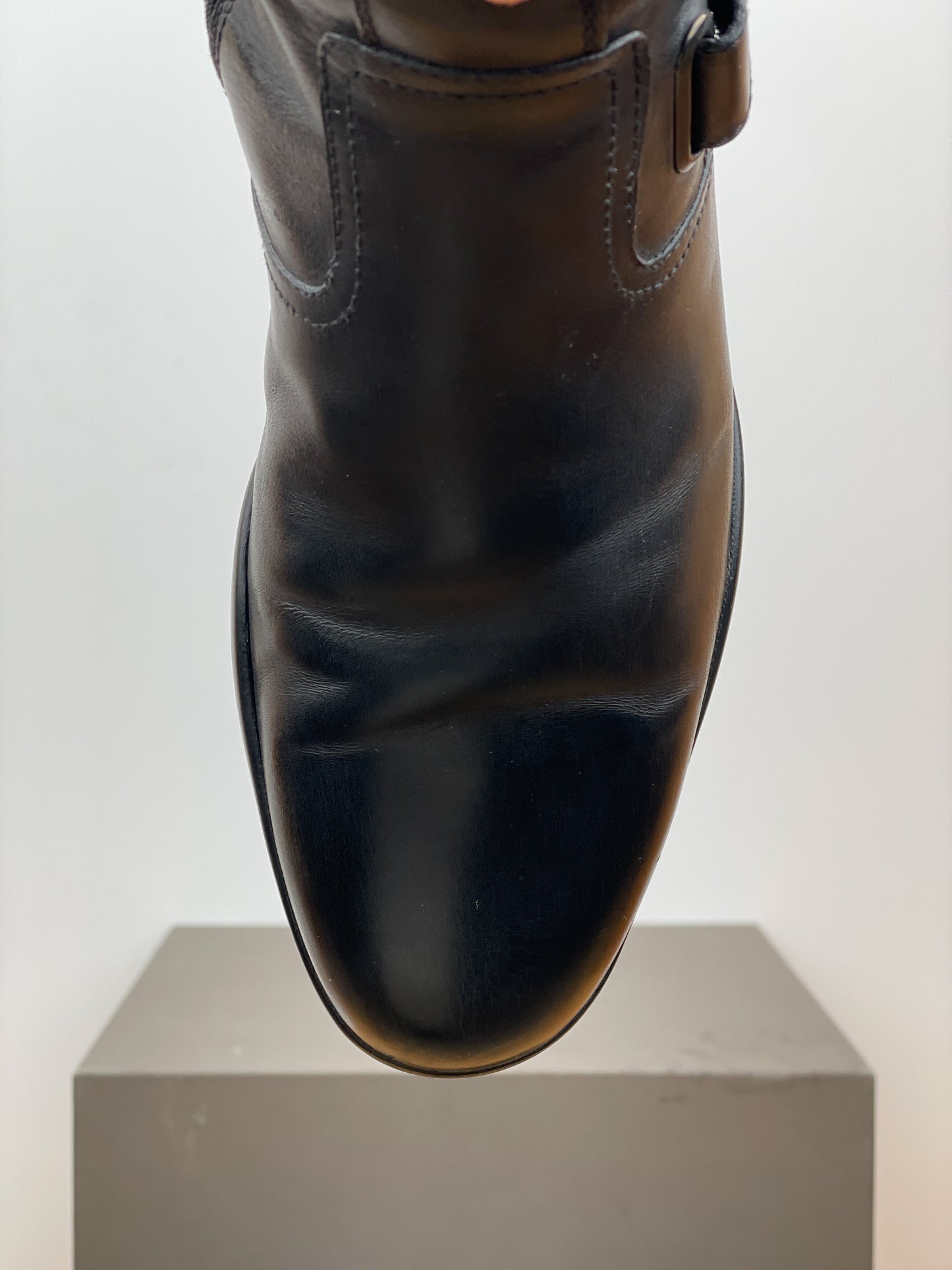 Prada AW99 Knee-High Linea Rossa Sports Biker Boots