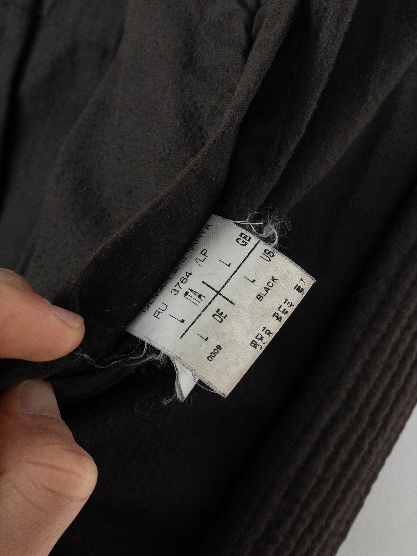 Rick Owens AW04 QUEEN Blistered Leather Police Bomber Jacket