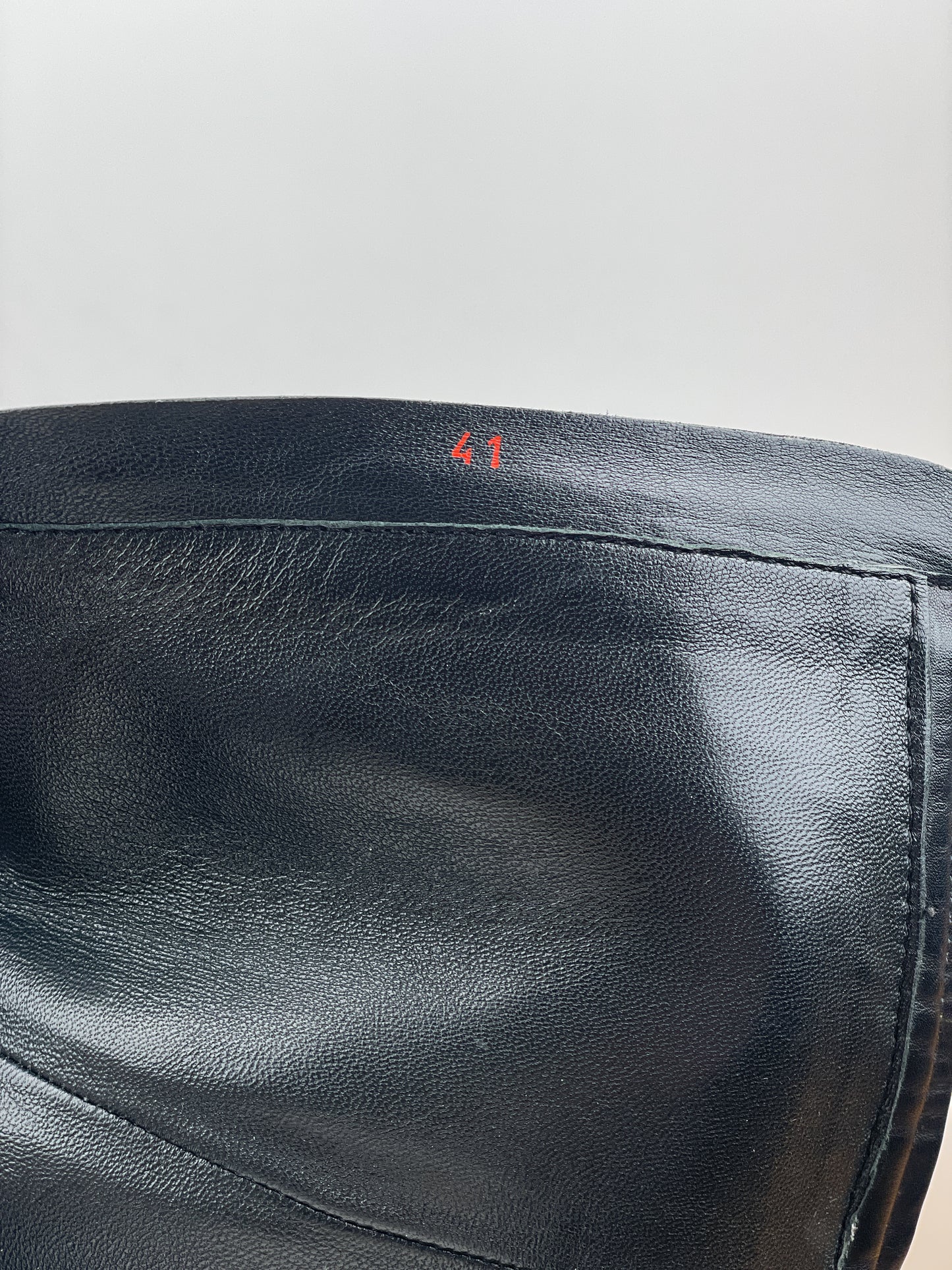 Prada AW99 Knee-High Linea Rossa Sports Biker Boots