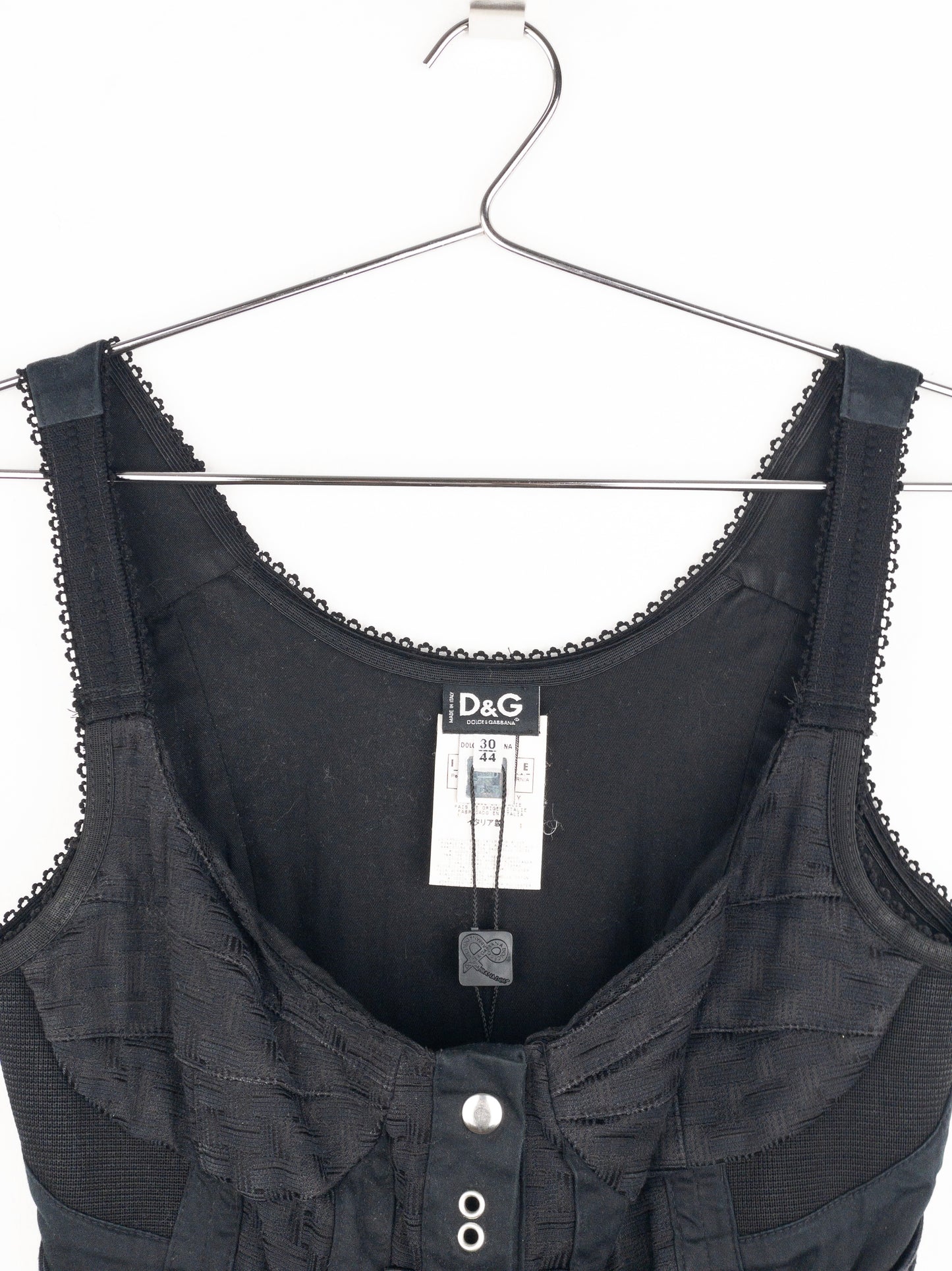 Dolce & Gabbana SS03 Bondage Corset Bustier