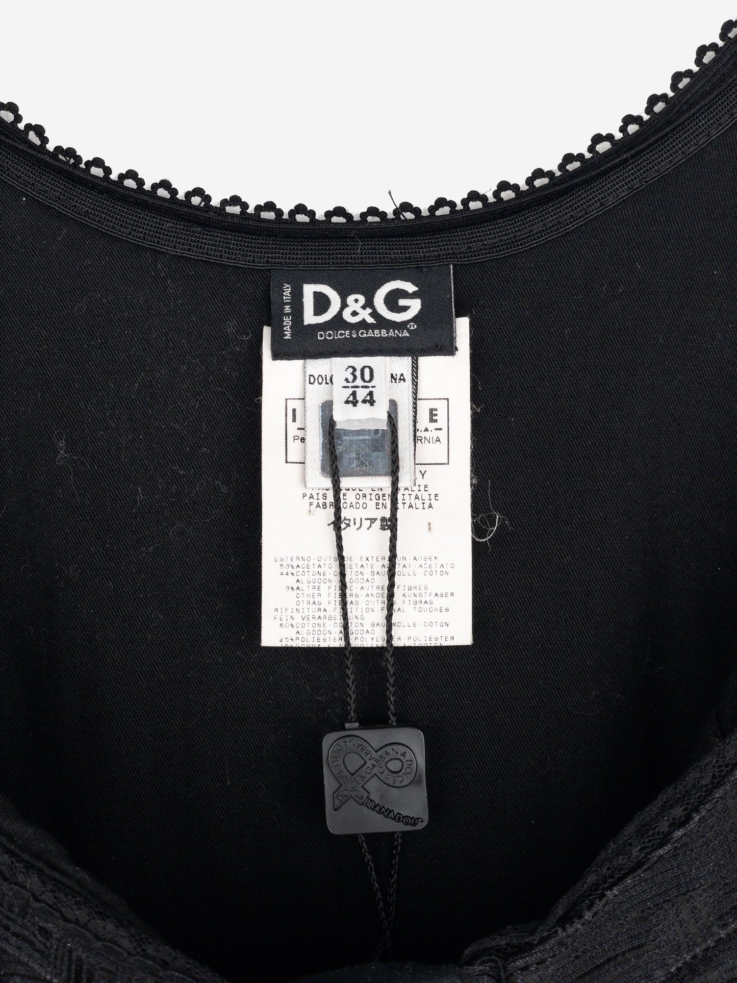 Dolce & Gabbana SS03 Bondage Corset Bustier – photo 4