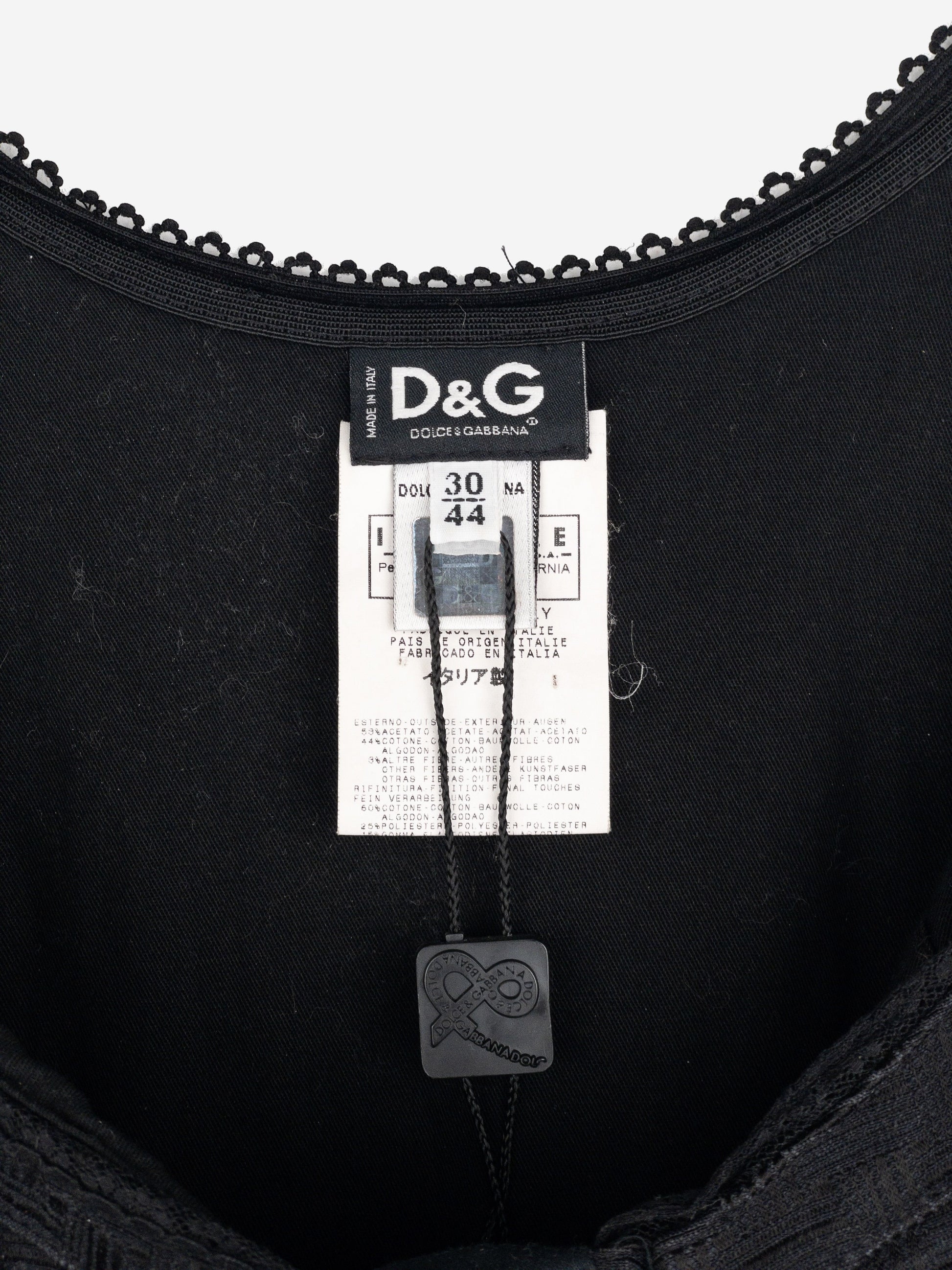 Dolce & Gabbana SS03 Bondage Corset Bustier – photo 4