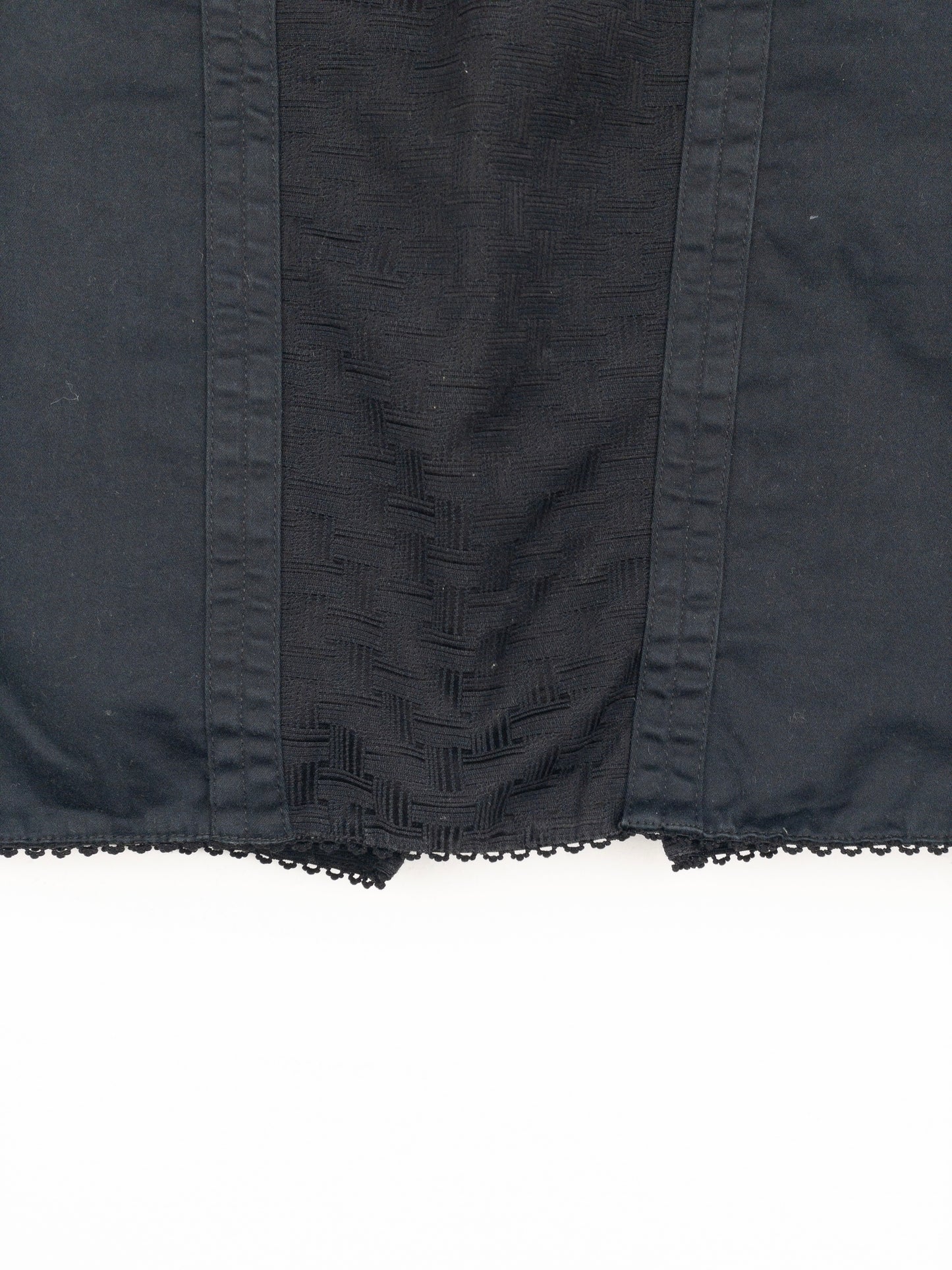 Dolce & Gabbana SS02 Bondage Pencil Midi-Skirt