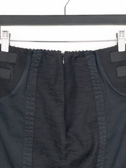 Dolce & Gabbana SS02 Bondage Pencil Midi-Skirt