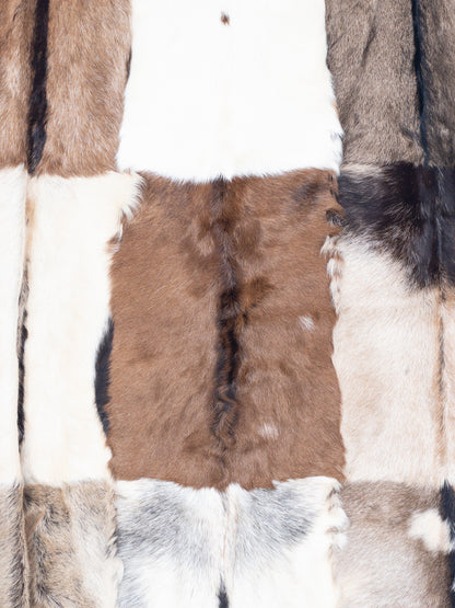 Miu Miu AW99 Cowhide Patchwork Maxi-Skirt