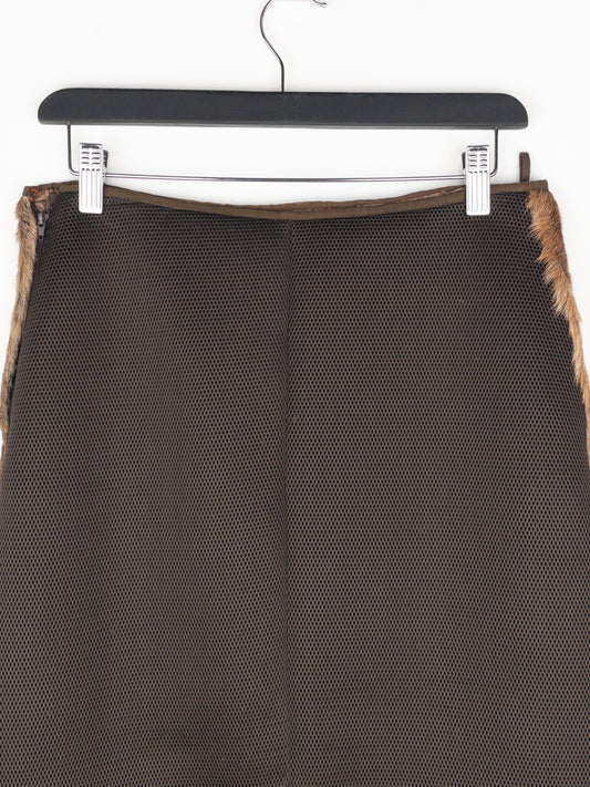 Miu Miu AW99 Cowhide Patchwork Maxi-Skirt – photo 6