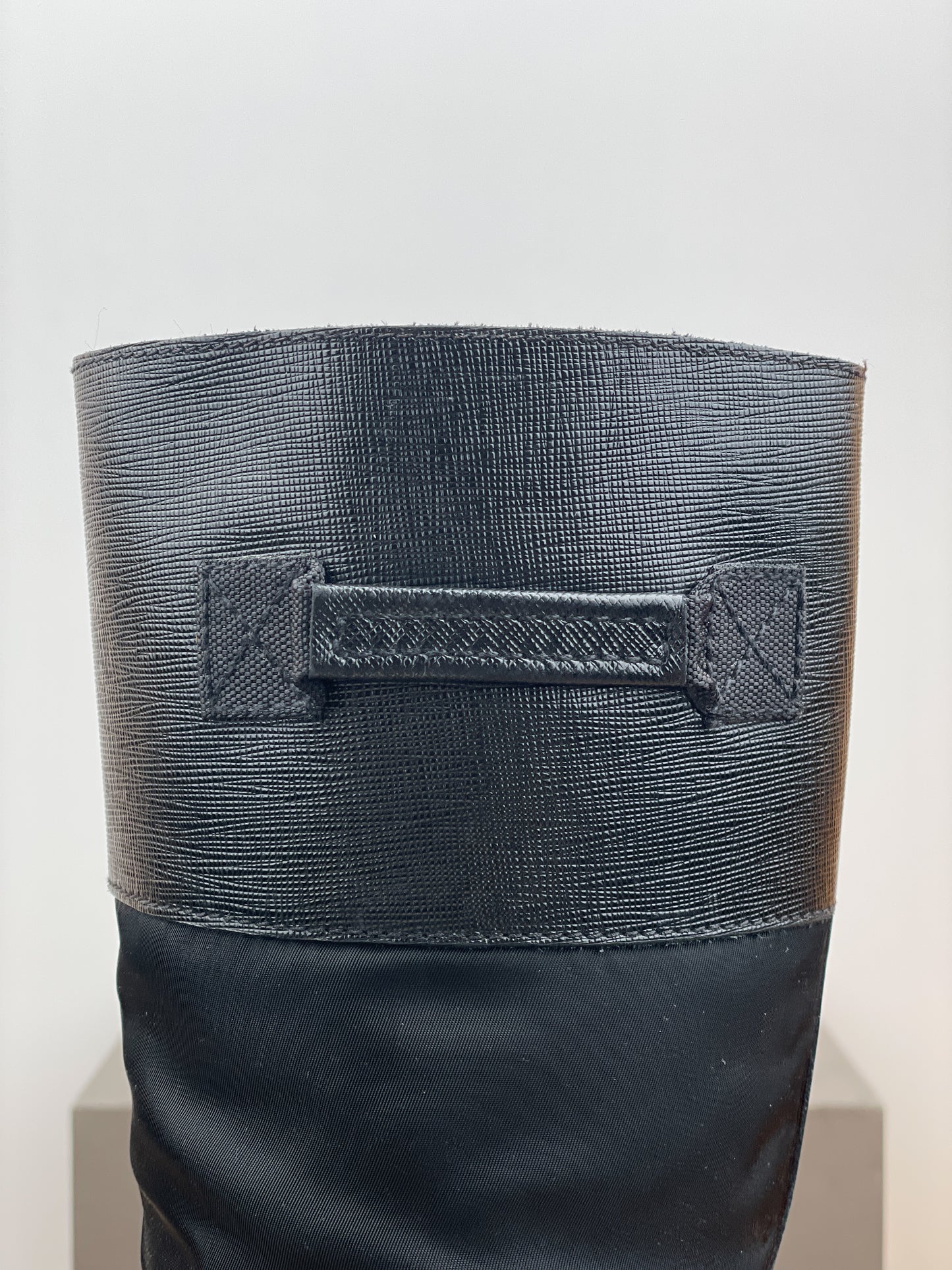 Prada 2000s Hybrid Buckle Biker Boots