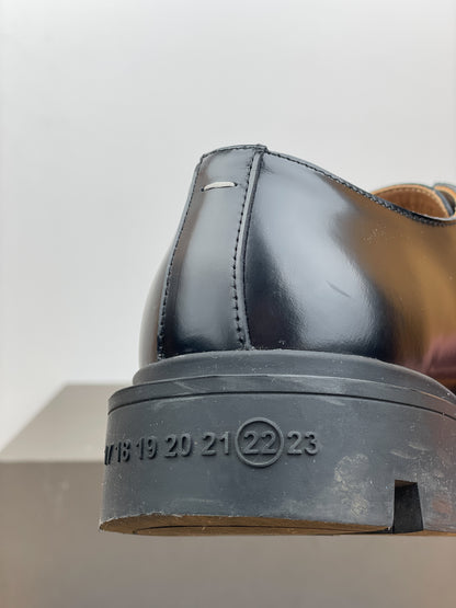 Maison Margiela Square Toe Lugsole Ivy Derby Shoes