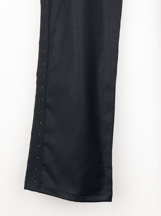 Dior by Galliano SS03 Coated Bootcut Bondage Biker Pants – photo 6