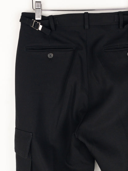 Gucci by Tom Ford 1990s Cargo Suit Dress Pants