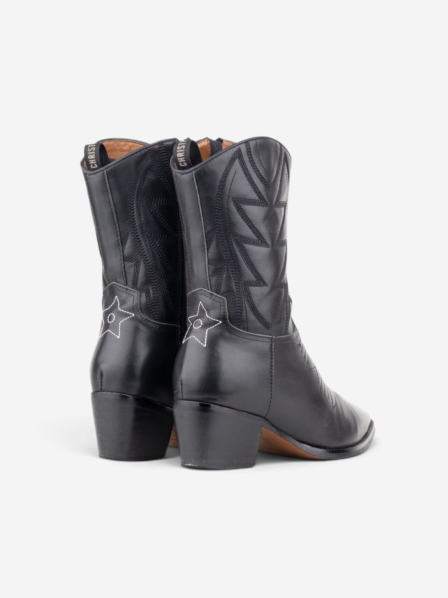 Dior ‘Jadior’ Star Cowboy Western Boots – side view