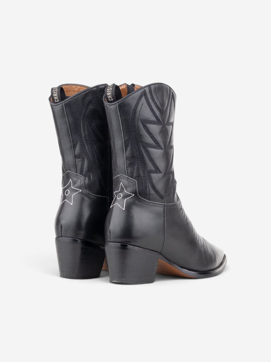Dior ‘Jadior’ Star Cowboy Western Boots – side view