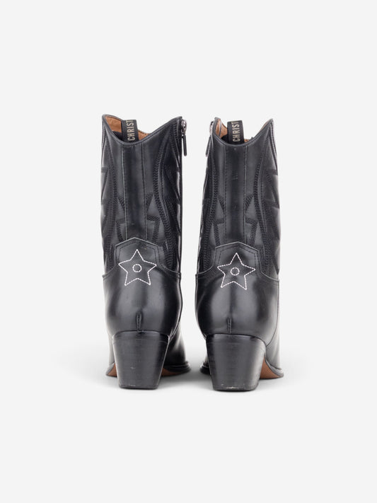 Dior ‘Jadior’ Star Cowboy Western Boots – side view