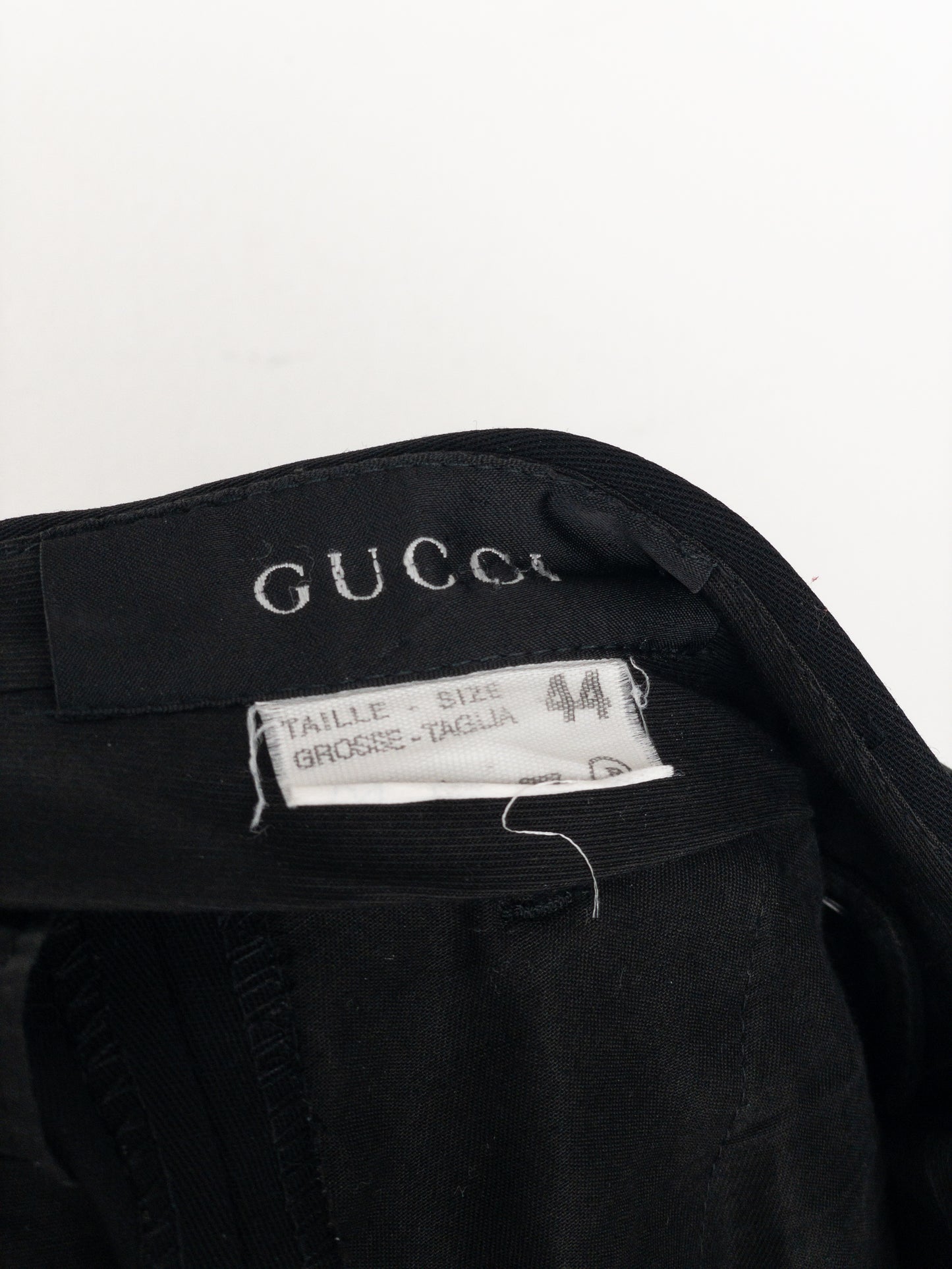 Gucci by Tom Ford 1990s Cargo Suit Dress Pants