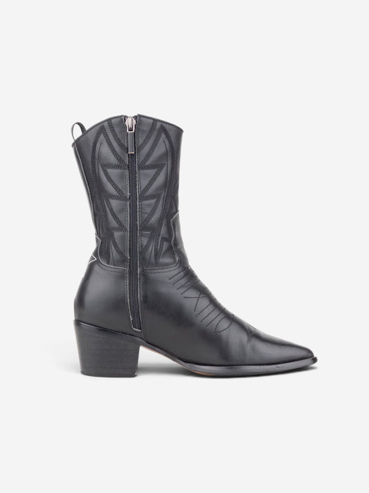 Dior ‘Jadior’ Star Cowboy Western Boots – side view