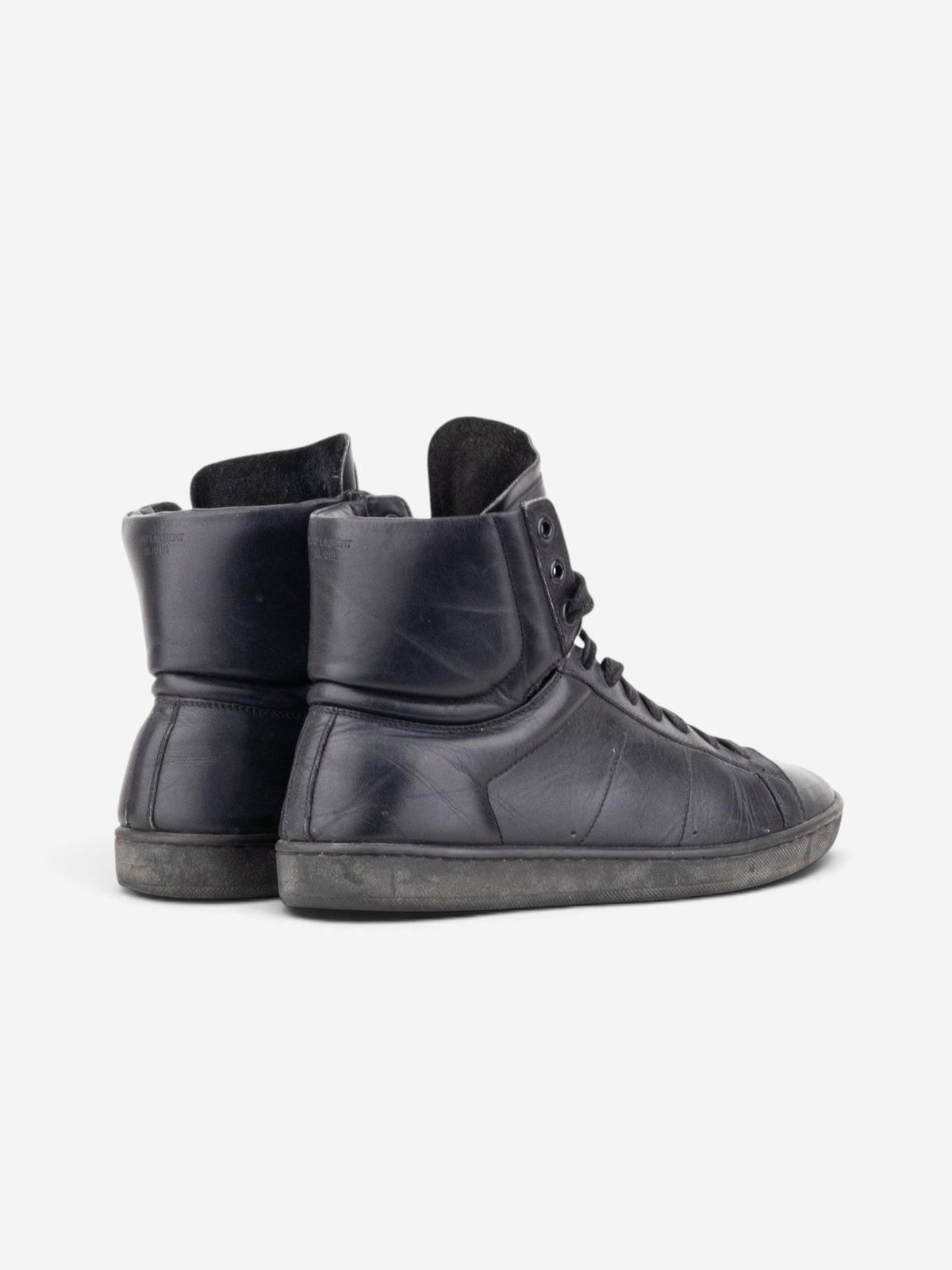 Saint Laurent by Hedi Slimane 2010s High-Top Sneakers – side view