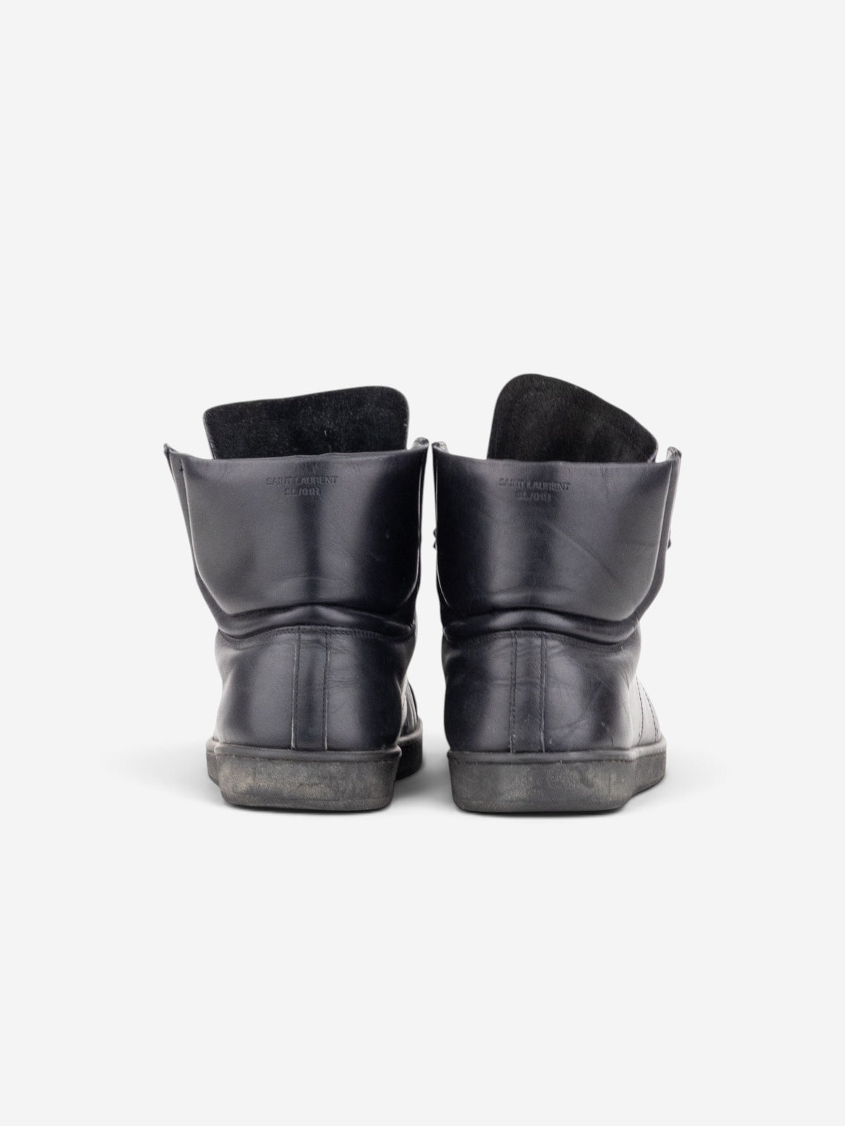 Saint Laurent by Hedi Slimane 2010s High-Top Sneakers – side view