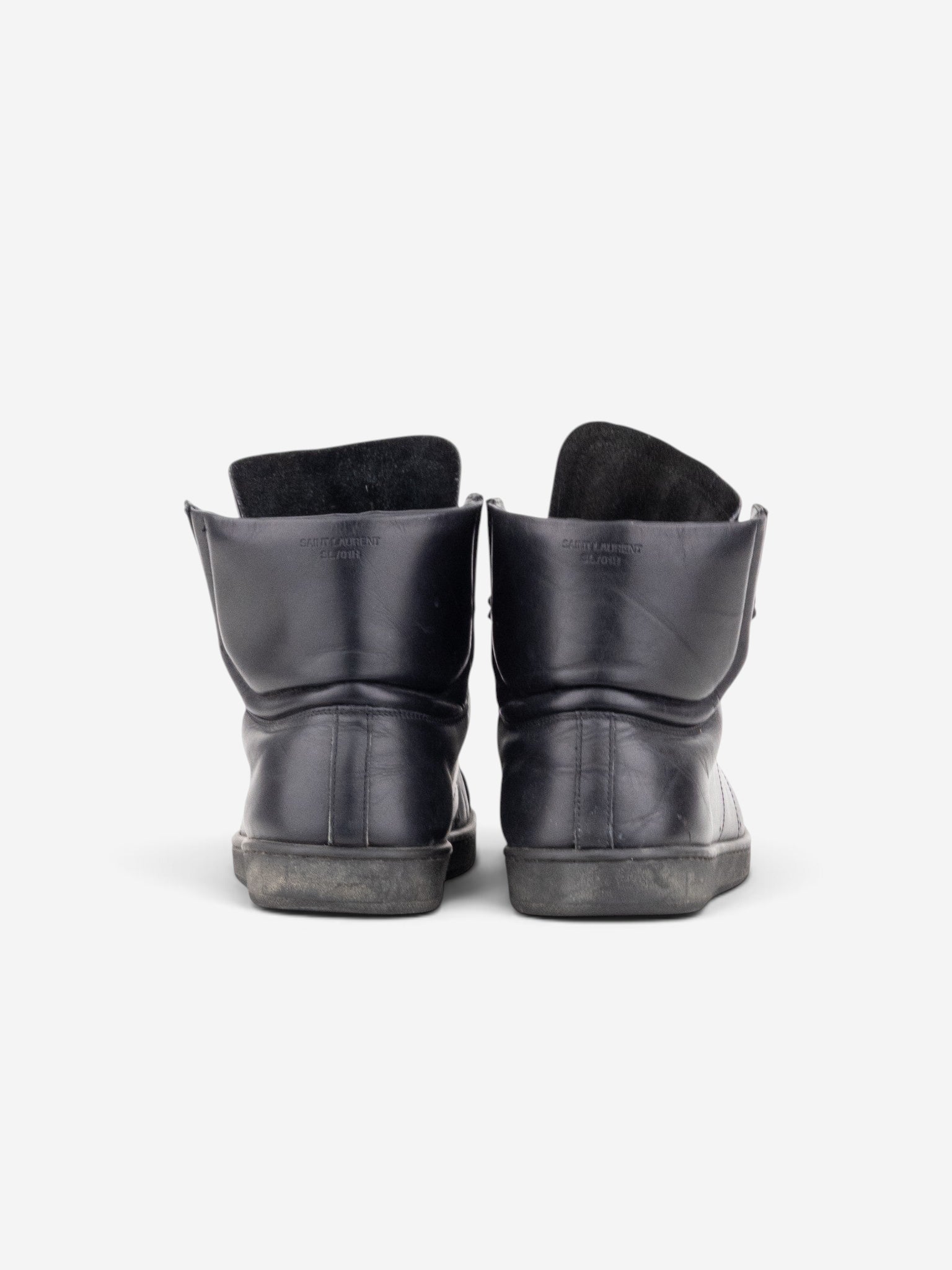 Saint Laurent by Hedi Slimane 2010s High-Top Sneakers – side view