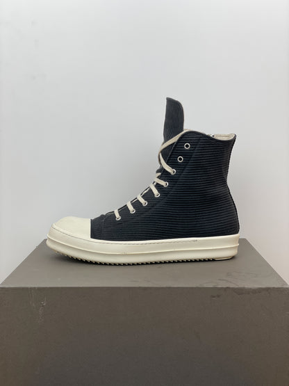 Rick Owens DRKSHDW AW18 'Sisyphus' Corduroy Ramones Sneakers