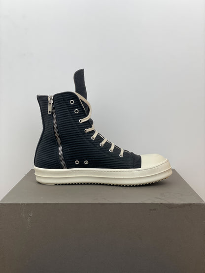 Rick Owens DRKSHDW AW18 'Sisyphus' Corduroy Ramones Sneakers