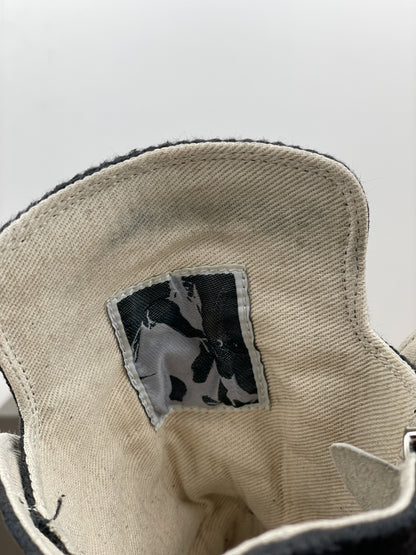 Rick Owens DRKSHDW AW18 'Sisyphus' Corduroy Ramones Sneakers
