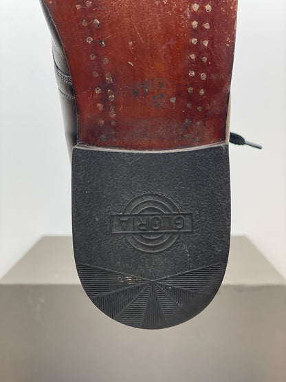 Helmut Lang 1990s Leather Combat Ankle Boots