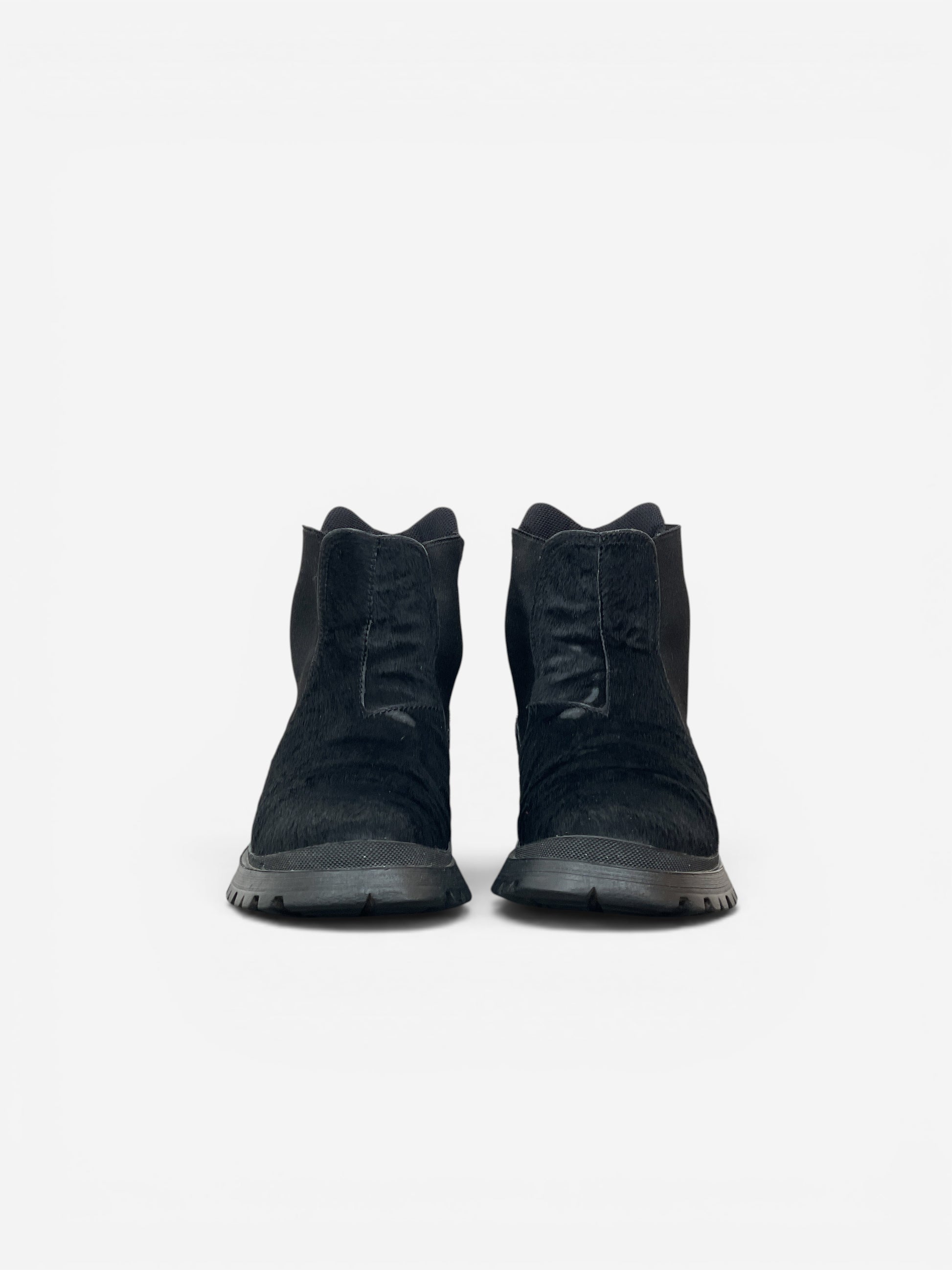 Prada AW99 Brixxen Pony Hair Chelsea Boots – photo 5