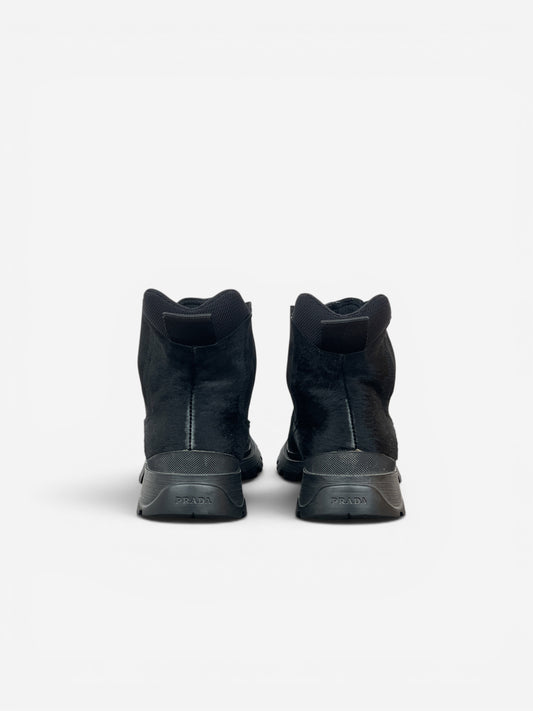 Prada AW99 Brixxen Pony Hair Chelsea Boots – photo 6