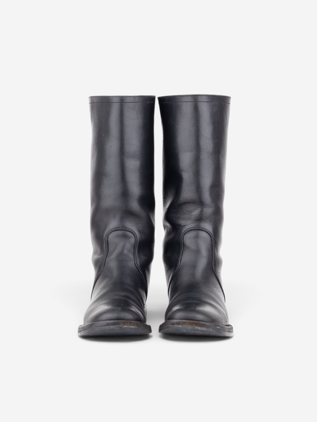 Miu Miu AW01 ‘Peco’ Biker Riding Combat Boots