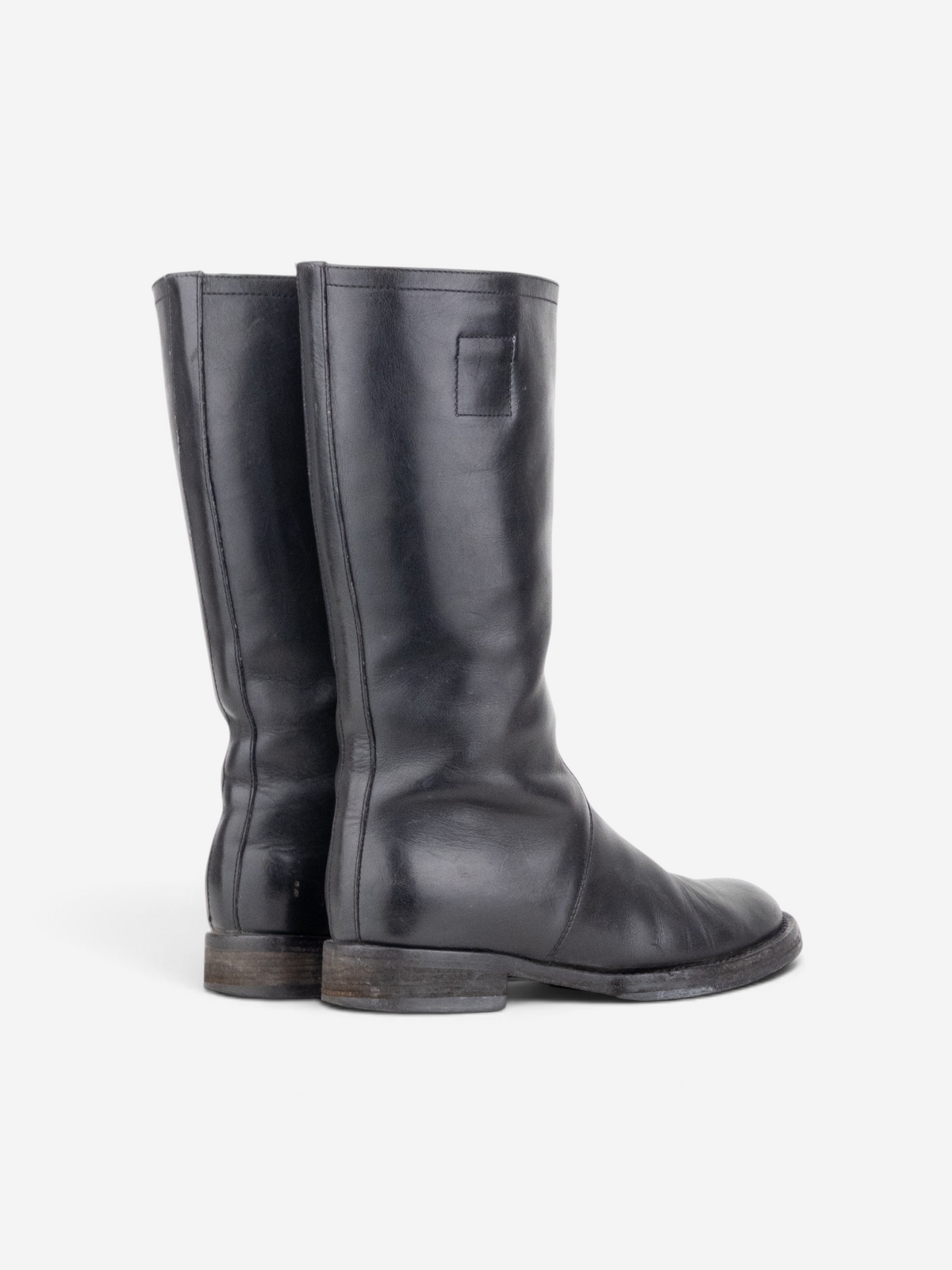 Miu Miu AW01 ‘Peco’ Biker Riding Combat Boots