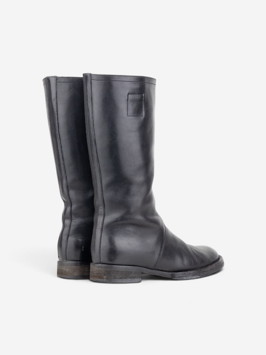 Miu Miu AW01 ‘Peco’ Biker Riding Combat Boots