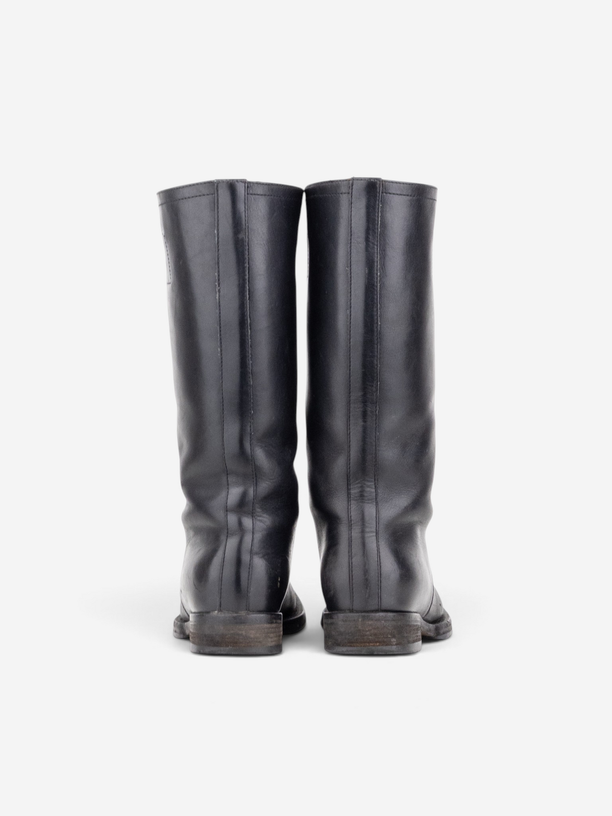 Miu Miu AW01 ‘Peco’ Biker Riding Combat Boots