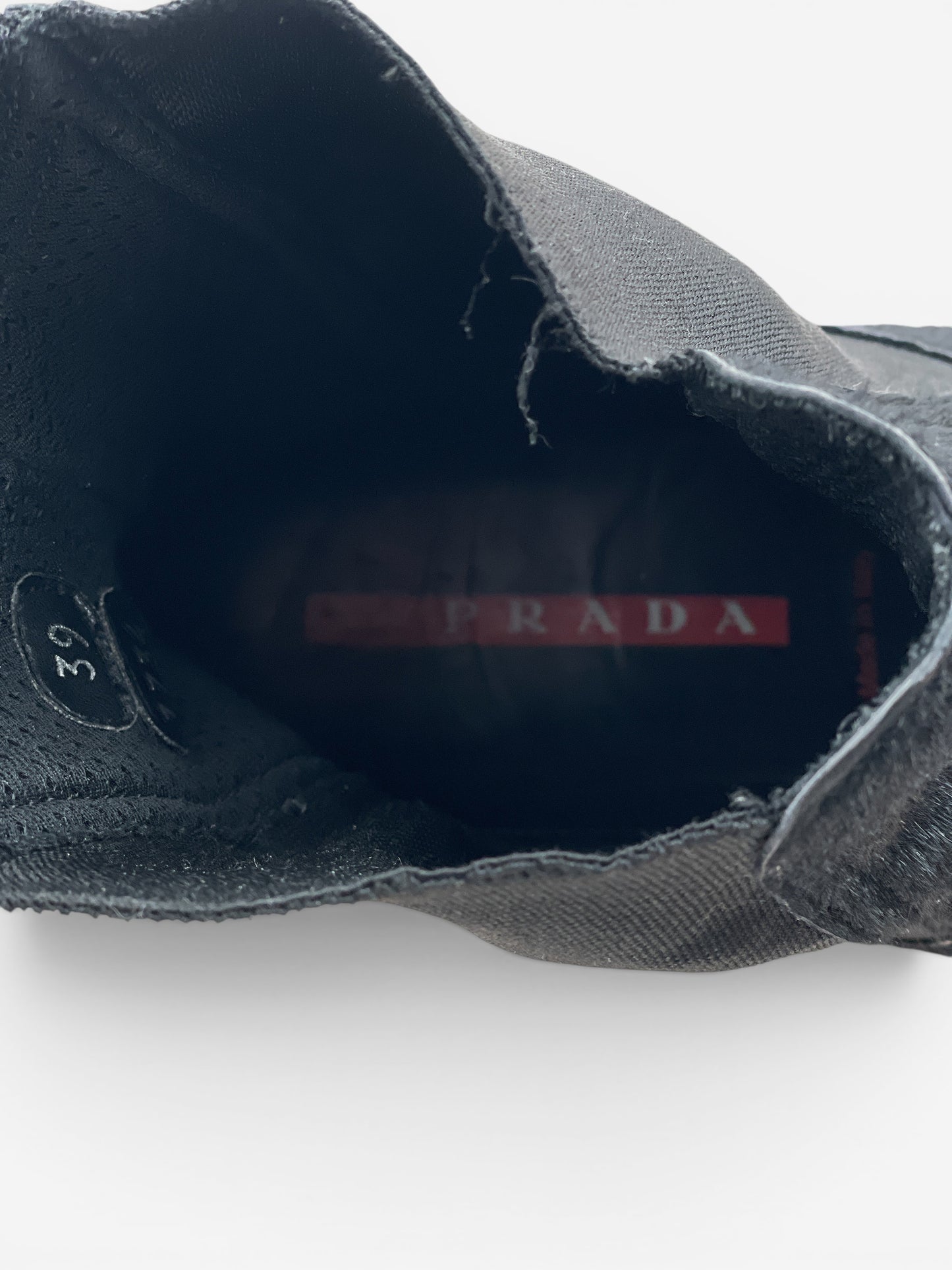 Prada AW99 Brixxen Pony Hair Chelsea Boots – photo 11