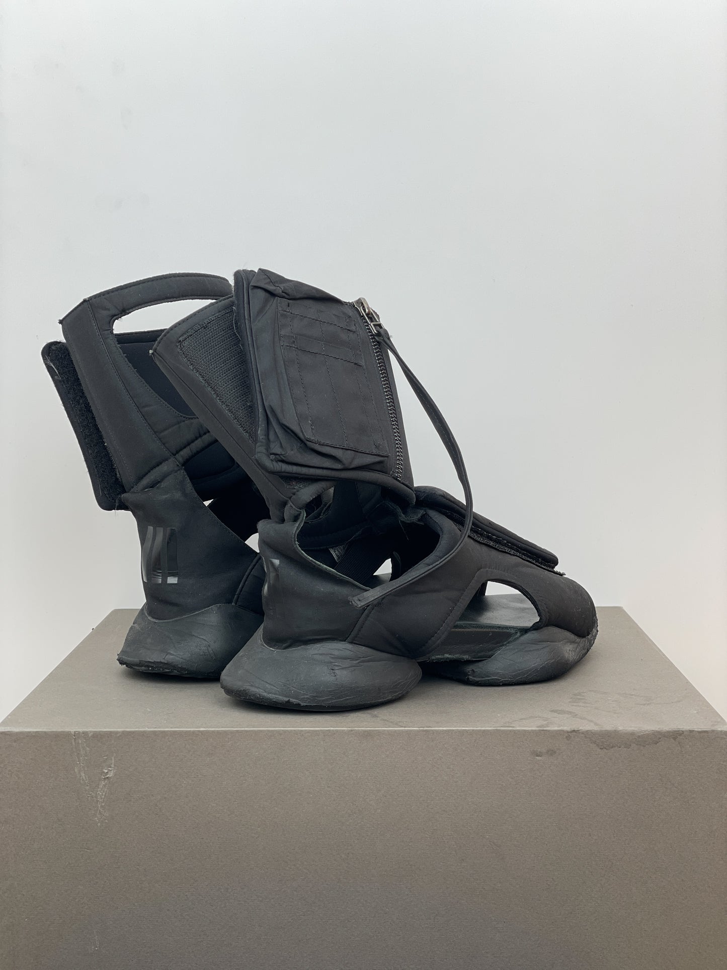 Rick Owens x Adidas SS16 'Cyclops' Cargo Slide Sandals