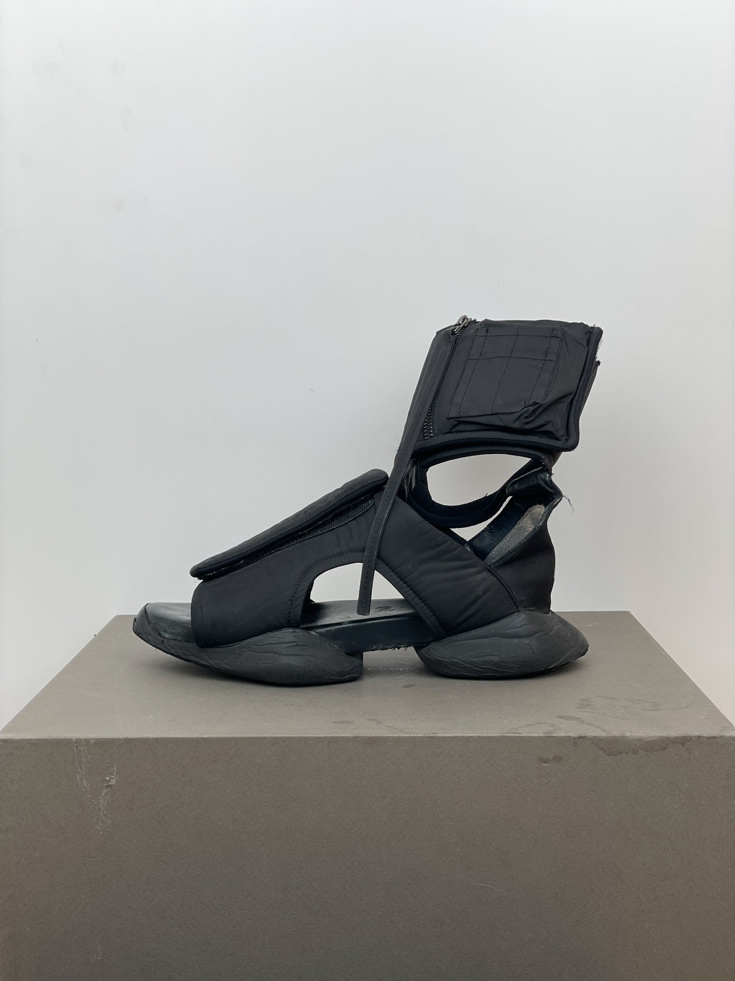 Rick Owens x Adidas SS16 'Cyclops' Cargo Slide Sandals