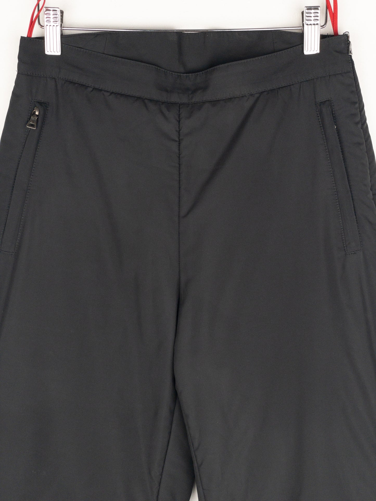 Prada 2000s Linea Rossa Red Tab Padded Astro Ski Pants