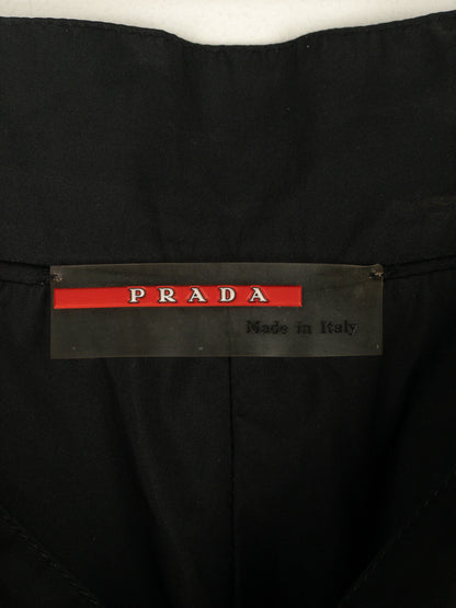 Prada 2000s Linea Rossa Red Tab Padded Astro Ski Pants