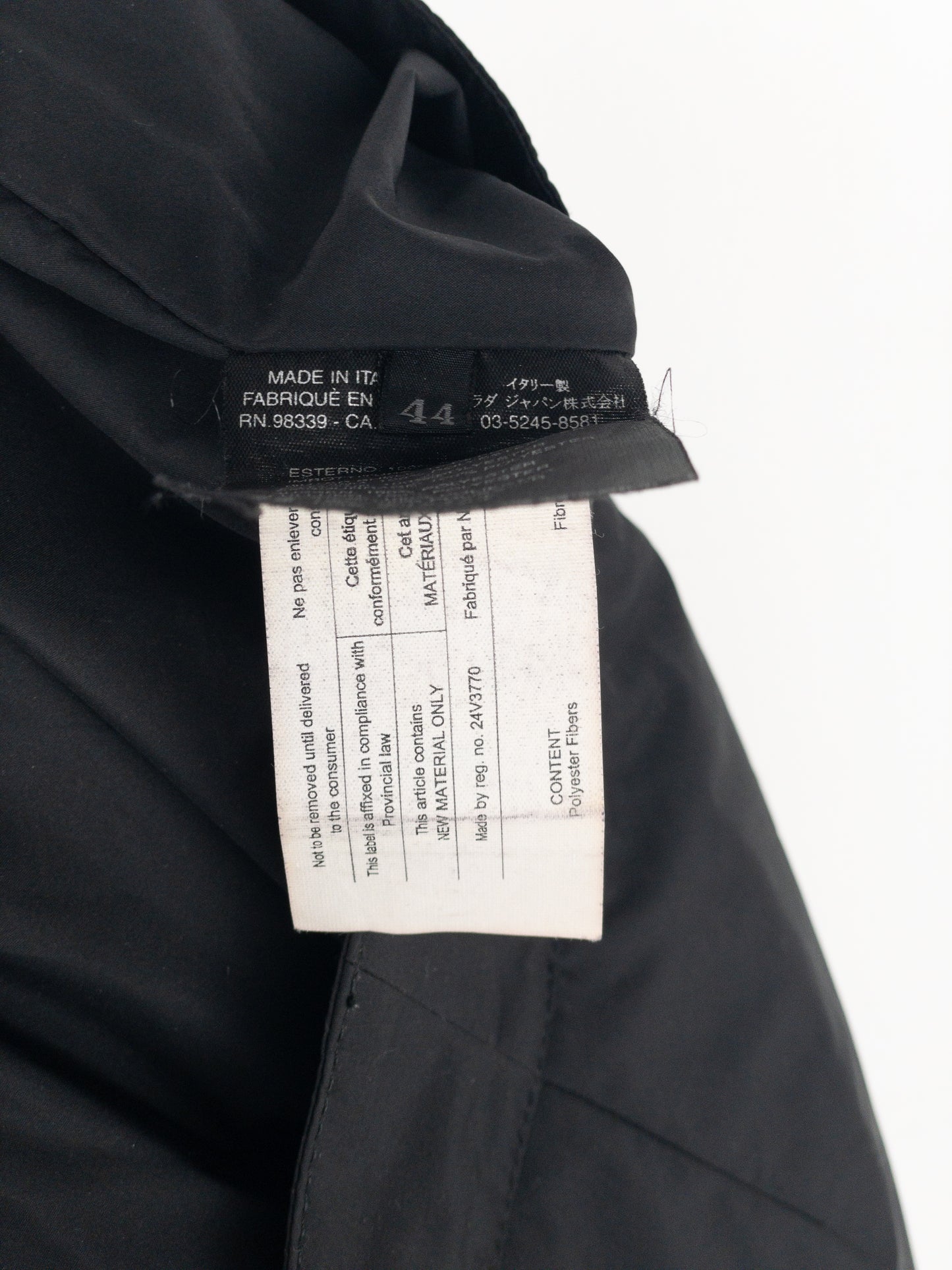 Prada 2000s Linea Rossa Red Tab Padded Astro Ski Pants