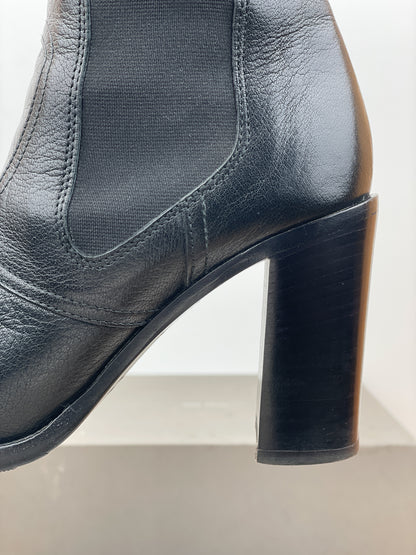 Miu Miu 2000s Western Ankle Heel Boots