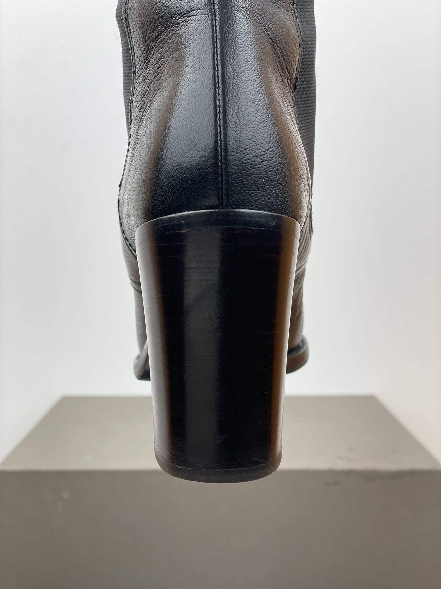 Miu Miu 2000s Western Ankle Heel Boots