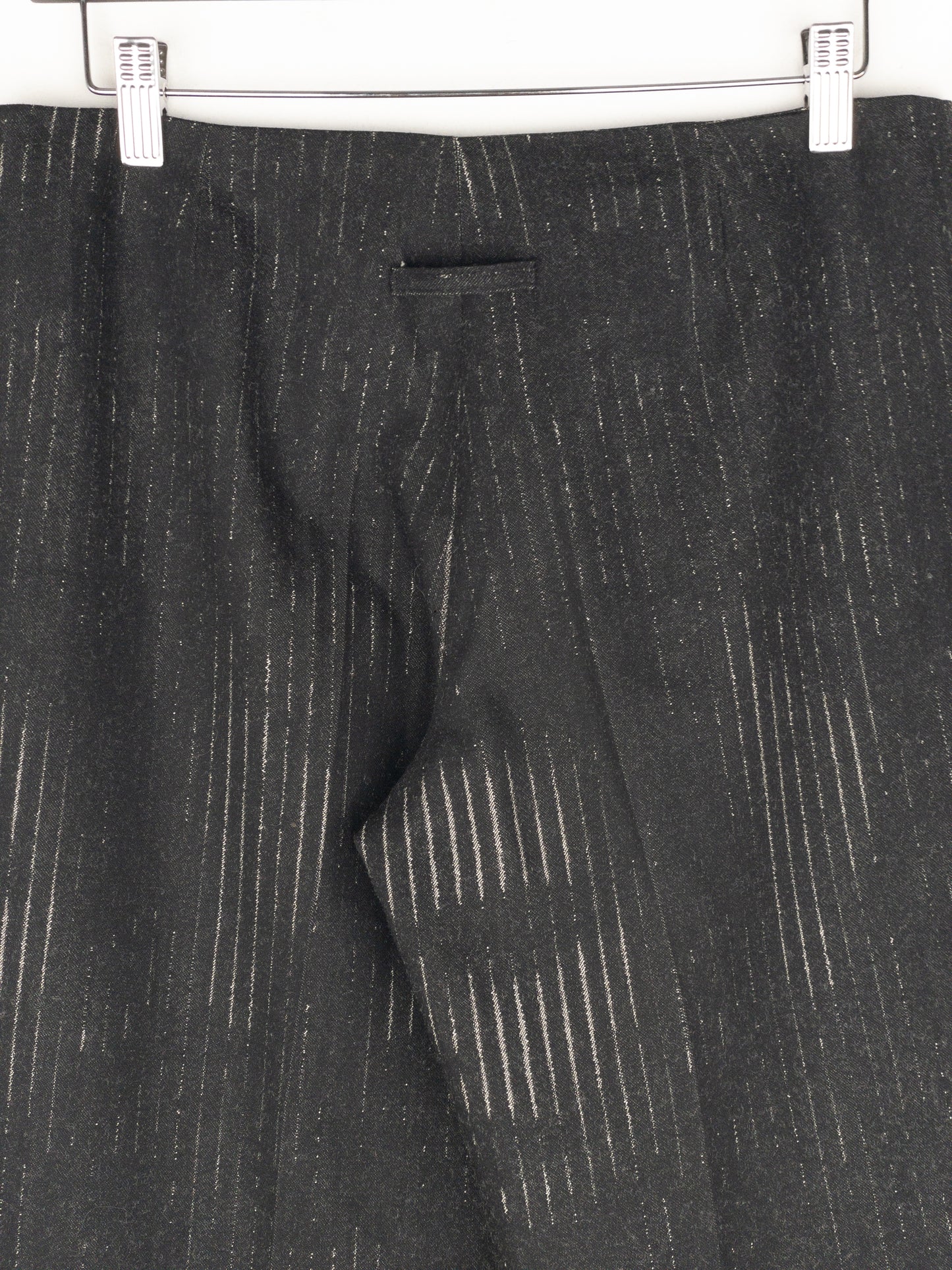 Jean Paul Gaultier AW92 Pinstripe Face Print Dress Pants