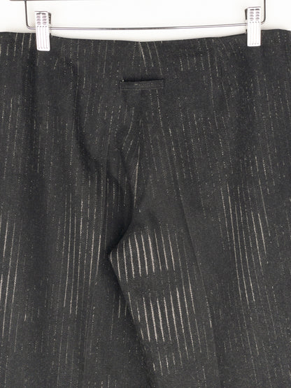 Jean Paul Gaultier AW92 Pinstripe Face Print Dress Pants
