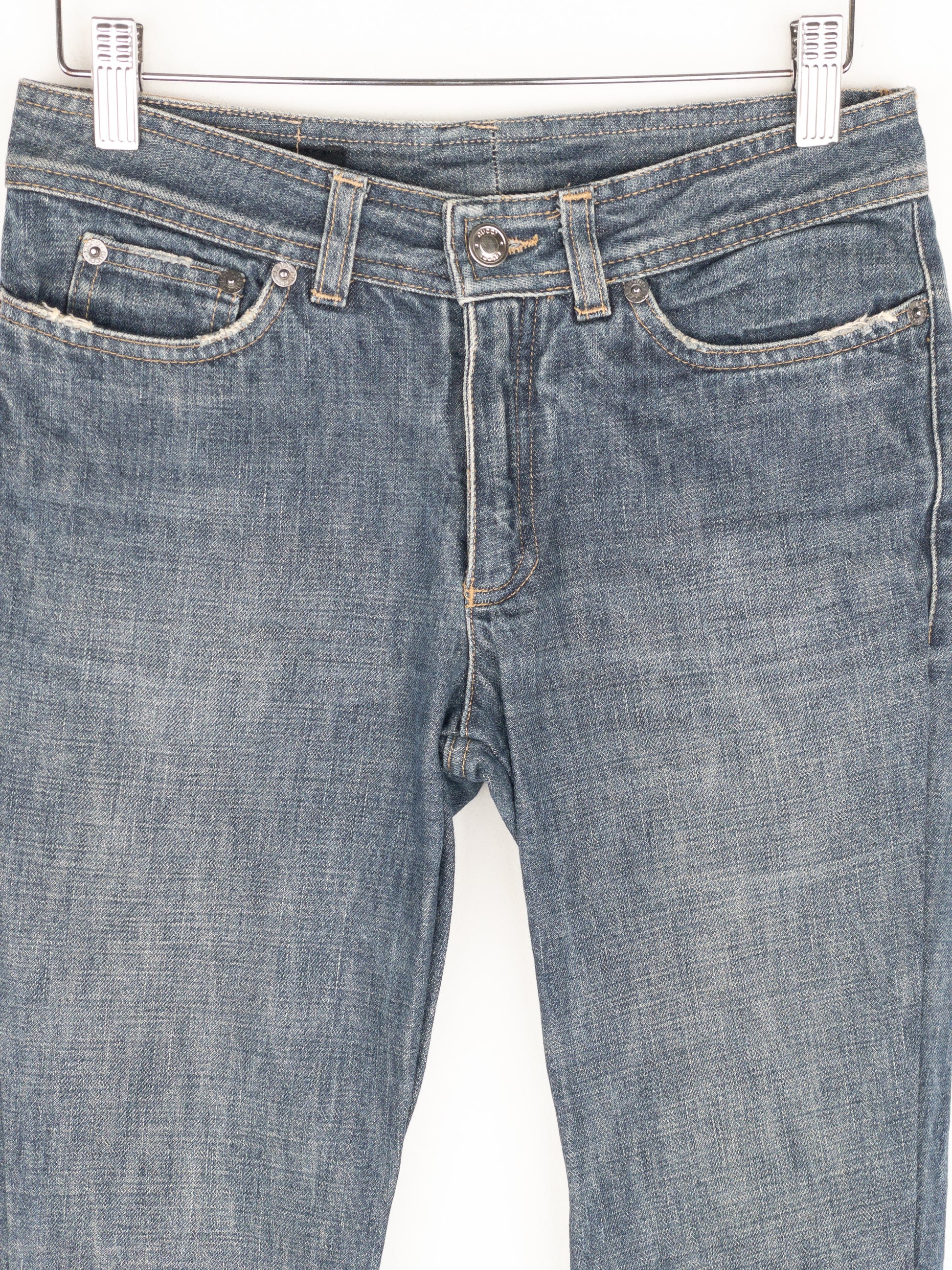 Gucci by Tom Ford SS02 Flared Sanded Bootcut Denim Jeans – photo 3