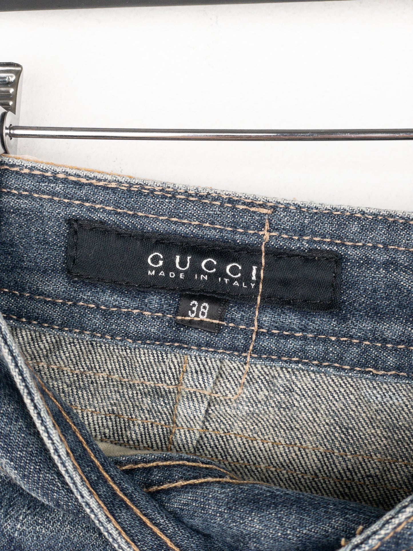 Gucci by Tom Ford SS02 Flared Sanded Bootcut Denim Jeans – photo 6